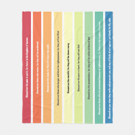 Manta Polar Beatitudes Fleece Blanket