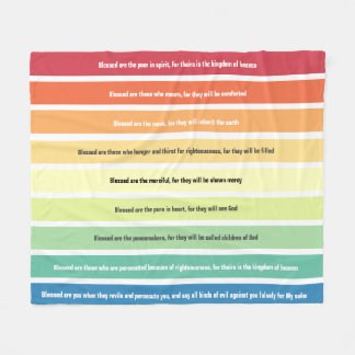 Manta Polar Beatitudes Fleece Blanket