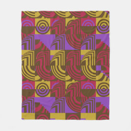 Manta Polar Beautiful colorful pattern 