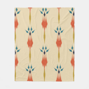 Manta Polar Beautiful Ethnic abstract ikat art. Seamless Kasur
