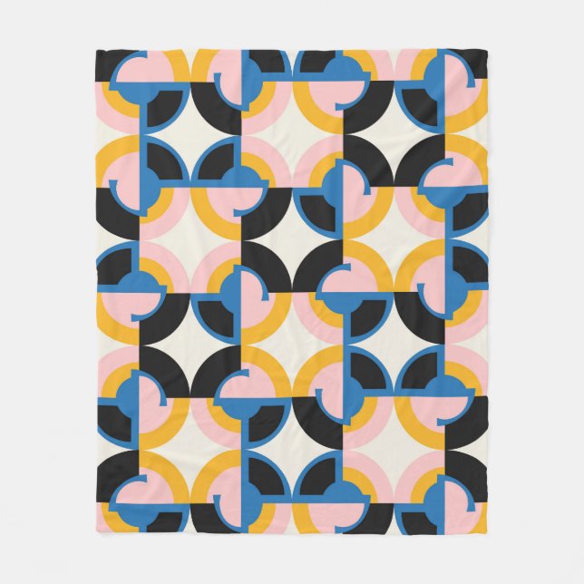 Manta Polar Beautiful Geometric Pattern  (Anverso)