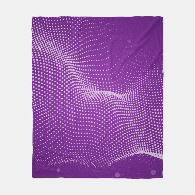 Manta Polar Beautiful purple abstract background. Violet neutr (Anverso)