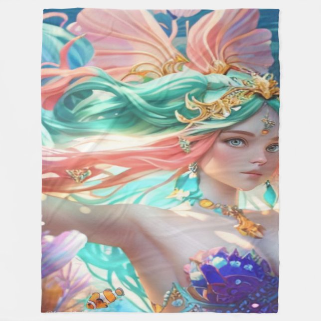 Manta Polar Beautiful queen  (Anverso)