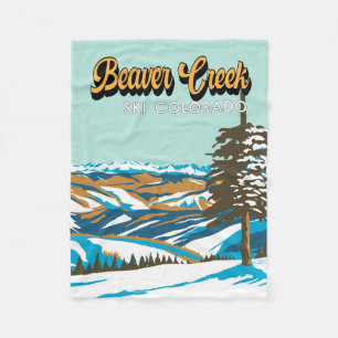 Manta Polar Beaver Creek Ski Area Winter Colorado Vintage