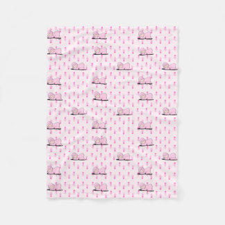 Manta Polar Bebé Chica KiniArt Fleece Blanket