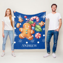 Bebé de jengibre Caña de caramelo Navidad