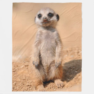 MANTA POLAR BEBÉ MEERKAT