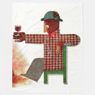 Manta Polar bebedor de vino AKA oenophile