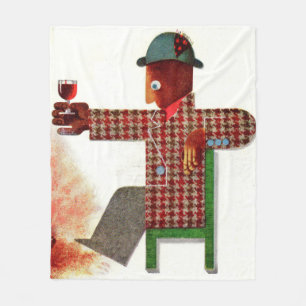 Manta Polar bebedor de vino AKA oenophile