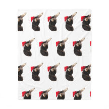 Beberdoodle festividad y lindo con sombrero de San