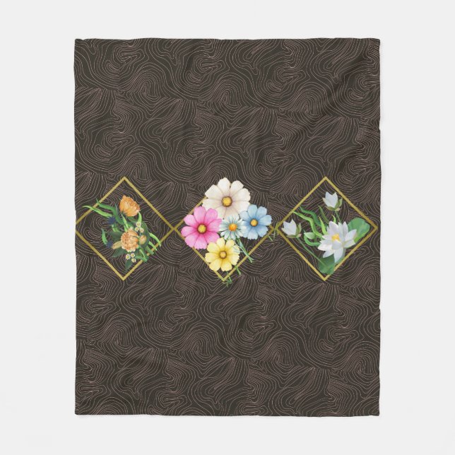 Manta Polar Bebés adorables: Acurrucarse con el estilo (Anverso)