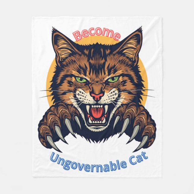 Manta Polar Become Ungovernable Cat (Anverso)