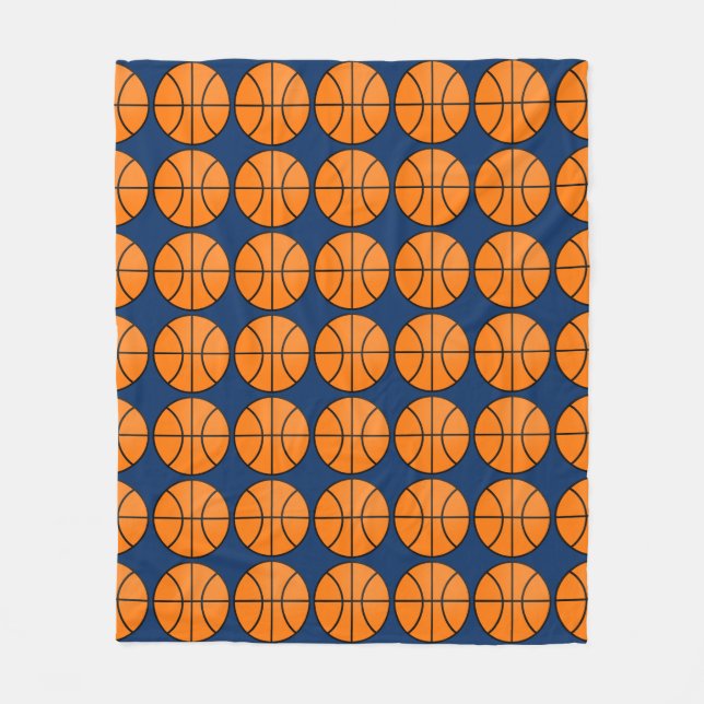 Manta Polar Bedroom Basketball Sports Blanket Gift (Anverso)