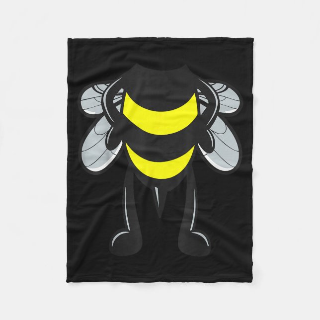 Manta Polar Bee Shirt Adult Men Women Kids Bumblebee Costume  (Anverso)