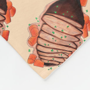 Manta Polar Beef Brisket Comida de festividad judía de cocina