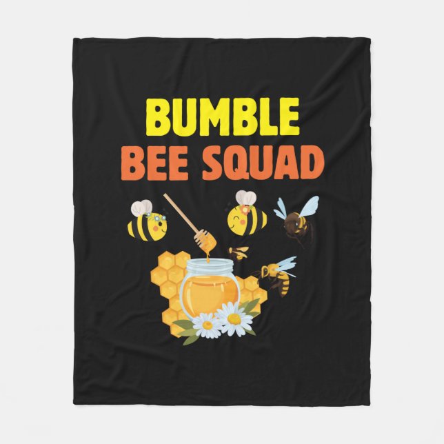 Manta Polar Beekeeper Art Bumble Bee Squad 2 (Anverso)