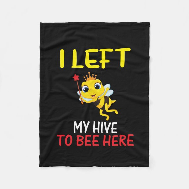 Manta Polar Beekeeper Art My Hive To Abe Here (Anverso)