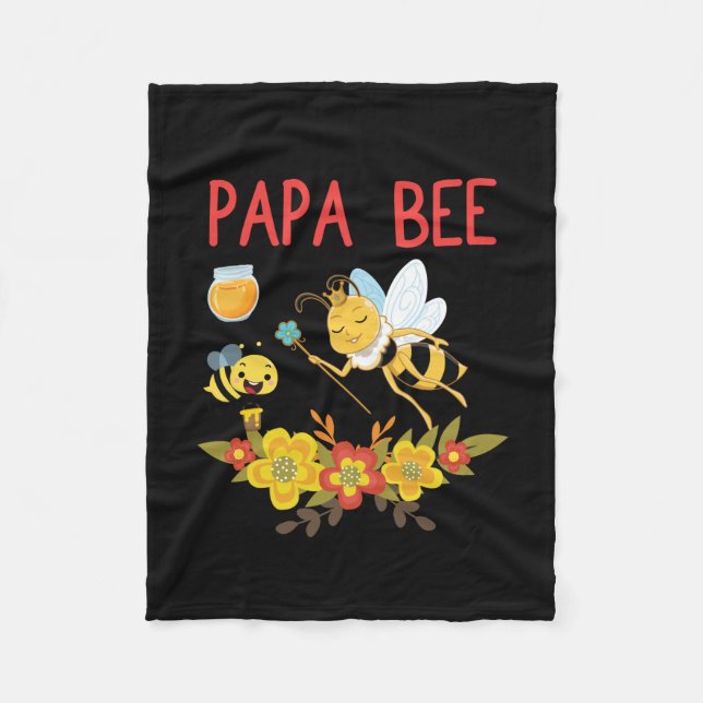 Manta Polar Beekeeper Art Papa Bee 2 (Anverso)