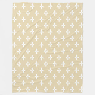 Manta Polar Beeswax Victorian Fleur de Lys