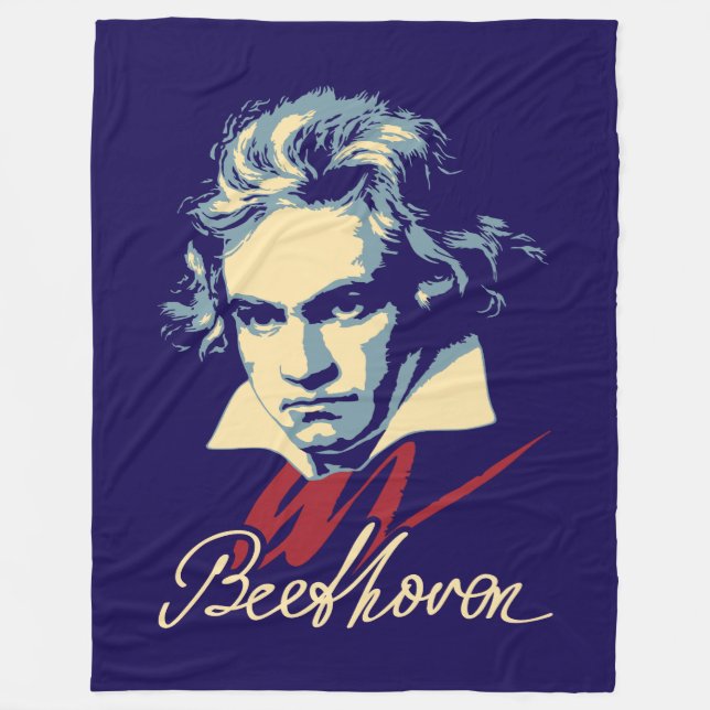 Manta Polar Beethoven (Anverso)