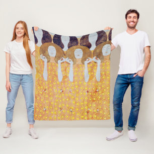 Manta Polar Beethoven Frieze (detalle), Gustav Klimt