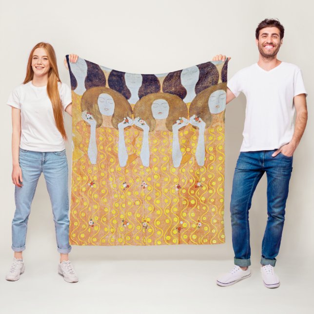 Manta Polar Beethoven Frieze (detalle), Gustav Klimt (In situ)