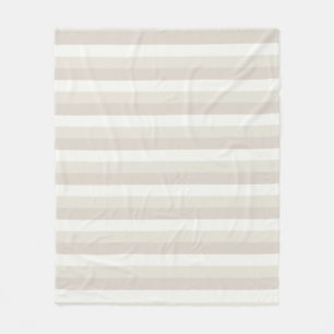Manta Polar Beige Brown Stripes Trendy Colours Classic Templat