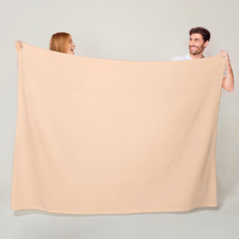 Manta Polar Beige De Peach De Juego
