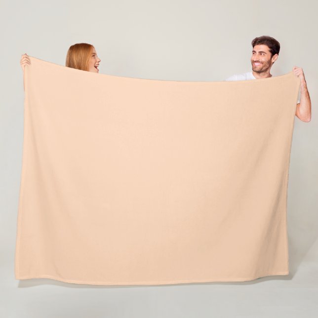 Manta Polar Beige De Peach De Juego (In situ)