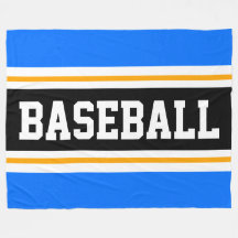 BÉISBOL Azul Brillante Naranja Negro Rayas Atlétic