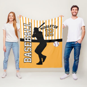Manta Polar Béisbol ⚾ Deporte - Oro