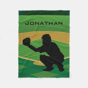 Manta Polar Béisbol Design Fleece Blanket