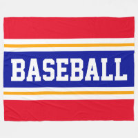 Béisbol Divertido Rojo Blanco Naranja Azul Real Ra