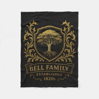Manta Polar Bell Family Blanket