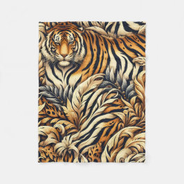 Manta Polar Bella tigre