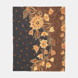 Manta Polar Belleza de arte batik indonesio malasio