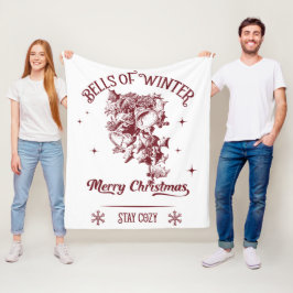 Manta Polar Bells of Winter Vintage Christmas