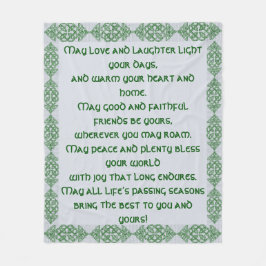 Manta Polar Bendición irlandesa