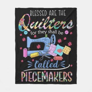 Manta Polar Benditas Quilters Piecemakers Aplastando Ideas De 