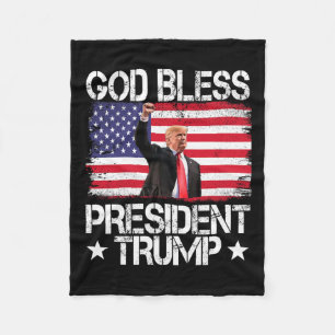 Manta Polar Bendito presidente Trump 2024 apoya la elección de