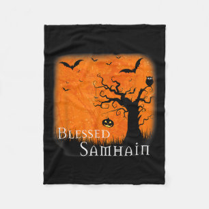 Manta Polar Bendito Samhain Testigo de Halloween Céltico Cillo