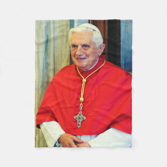 Manta Polar Benedicto del Papa alemán (Anverso)