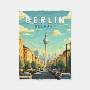 Manta Polar Berlín Alemania Viaje al arte Vintage