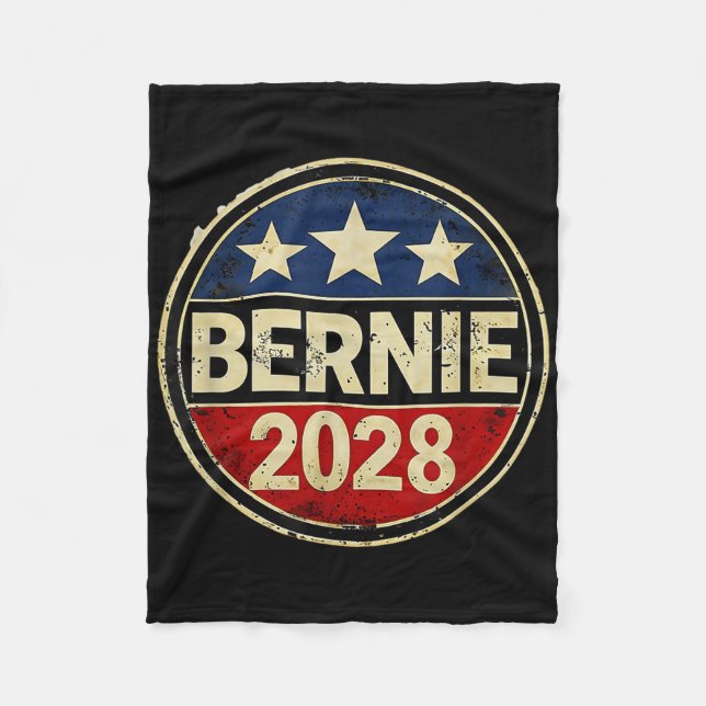 Manta Polar Bernie 2028 Sanders tenía razón en la resistencia  (Anverso)