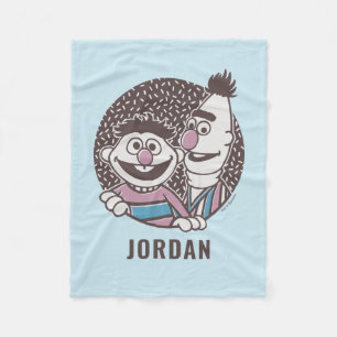 Manta Polar Bert y Ernie Bros