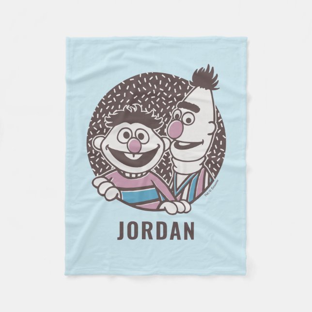 Manta Polar Bert y Ernie | Bros (Anverso)