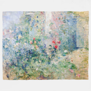Manta Polar Berthe Morisot - El jardín de Bougival