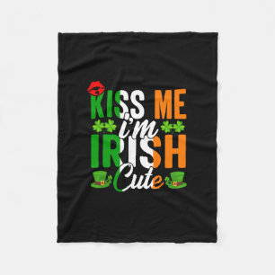 Manta Polar Bésame, soy irlandés