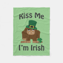 Manta Polar Bésame, soy irlandés.