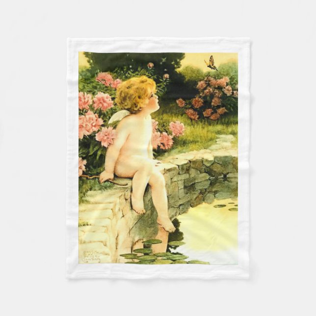 Manta Polar Bessie Pease Gutmann Art (Anverso)